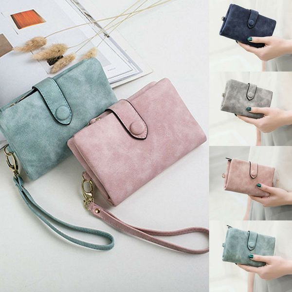 2019 luxury lady tri-fold multi-card female short wallet leather simple solid color coin pockets purse clutch new, Red;black
2019 luxury lady tri-fold multi-card female short wallet leather simple solid color coin pockets purse clutch new, Red;black