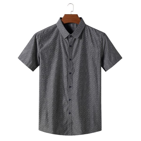 new large size 6xl 7xl 8xl summer brand men's short sleeve print leisure shirt single breasted loose male clothes, White;black
new large size 6xl 7xl 8xl summer brand men's short sleeve print leisure shirt single breasted loose male clothes, White;black