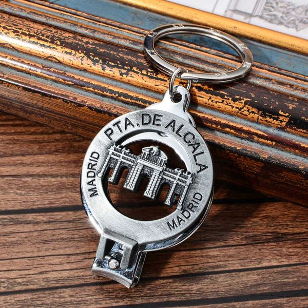 madrid al gate puerta de alcalá keychain spain style famous building emboss pattern nail scissors multi-function keychain, Silver
madrid al gate puerta de alcalá keychain spain style famous building emboss pattern nail scissors multi-function keychain, Silver