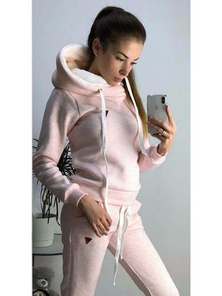 winter thick sports women suits hoodies pants 2pcs tracksuits clothing sets, Gray
winter thick sports women suits hoodies pants 2pcs tracksuits clothing sets, Gray