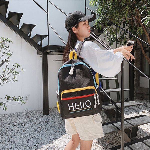2020 new korean version of fashion shoulder bag women's simple casual large capacity backpack ladies bag
2020 new korean version of fashion shoulder bag women's simple casual large capacity backpack ladies bag