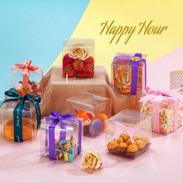 50 pcs pvc packing box transparent folding box plastic small clear packaging gift wrap
50 pcs pvc packing box transparent folding box plastic small clear packaging gift wrap
