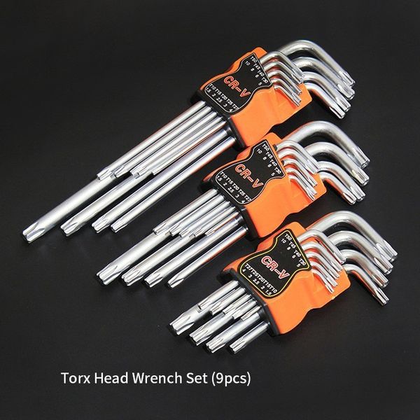 9pcs carbon steel double-end screwdriver hex set hand tool spanner allen key hexagon flat ball torx star head wrench
9pcs carbon steel double-end screwdriver hex set hand tool spanner allen key hexagon flat ball torx star head wrench