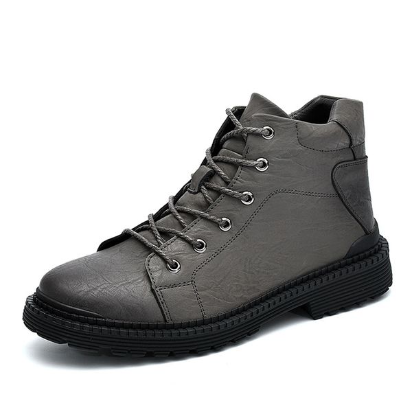winter warm genuine leather men boots short plush ankle motorcycle fashion shoes boot men, Black
winter warm genuine leather men boots short plush ankle motorcycle fashion shoes boot men, Black