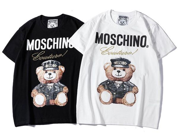2019 Новый футболка mosc хлопок Bear письмо с коротким рукавом с коротким рукавом Футбо
2019 Новый футболка mosc хлопок Bear письмо с коротким рукавом с коротким рукавом Футбо