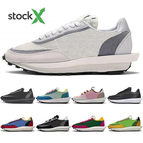 with socks sacai ld waffle ldv men women running shoes triple black white grey pine green varsity blue sport sneakers platform trainer
with socks sacai ld waffle ldv men women running shoes triple black white grey pine green varsity blue sport sneakers platform trainer
