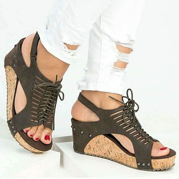 2020 women sandals ladies wedge bow ankle strap thick bottom girl shoes open toe female high heel summer sandals size 35-43, Black
2020 women sandals ladies wedge bow ankle strap thick bottom girl shoes open toe female high heel summer sandals size 35-43, Black