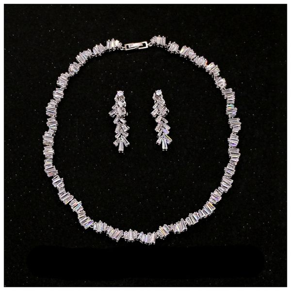 rhinestone necklace earring set wedding accessory necklace simulated pearl zircon necklace stud earring for prom wedding jewelry, White
rhinestone necklace earring set wedding accessory necklace simulated pearl zircon necklace stud earring for prom wedding jewelry, White