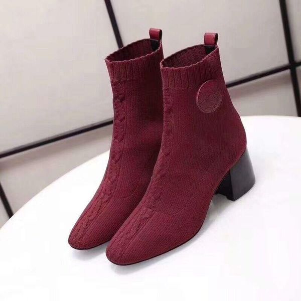 authentic shoes autumn and winter new knit elastic boots square head low heel and bare boots women fashion slim thin wild elastic boots
authentic shoes autumn and winter new knit elastic boots square head low heel and bare boots women fashion slim thin wild elastic boots