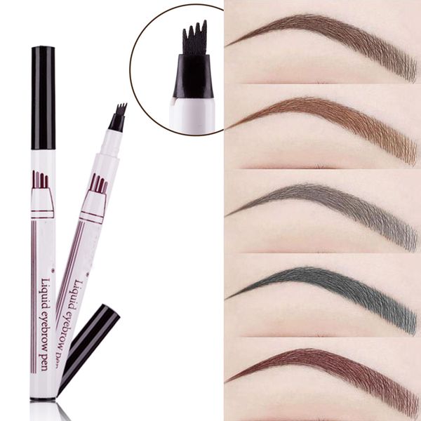 new eyebrow pencil waterproof fork tip eyebrow tattoo pen 4 head fine sketch liquid enhancer dye tint pen
new eyebrow pencil waterproof fork tip eyebrow tattoo pen 4 head fine sketch liquid enhancer dye tint pen