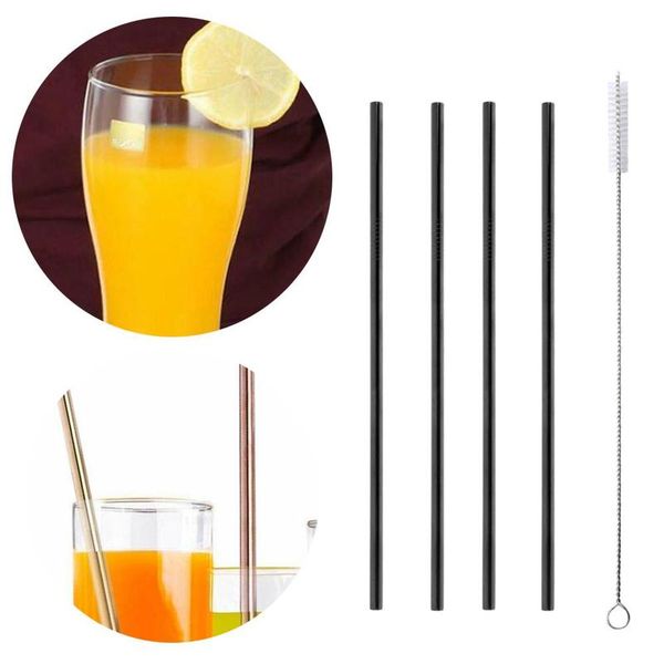 5pcs/set reusable metal straw with cleaning brush stainless steel anti-tooth bump drinking straws eco friendly kitchen tools
5pcs/set reusable metal straw with cleaning brush stainless steel anti-tooth bump drinking straws eco friendly kitchen tools