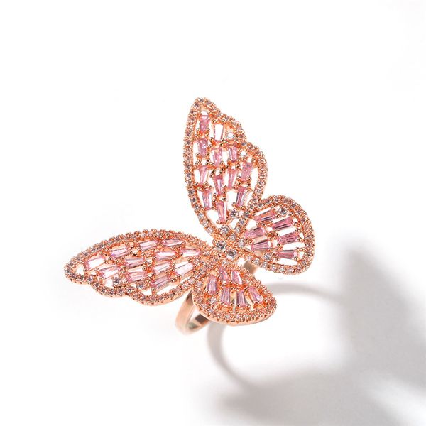 new gold silver color plated micro paved cz butterfly hip hop finger ring for men women, Golden;silver
new gold silver color plated micro paved cz butterfly hip hop finger ring for men women, Golden;silver