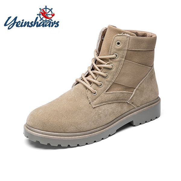 yeinshaars autumn winter new arrival men work boots lace up breathable casual army boots ankle botas fashion men desert boot, Black
yeinshaars autumn winter new arrival men work boots lace up breathable casual army boots ankle botas fashion men desert boot, Black