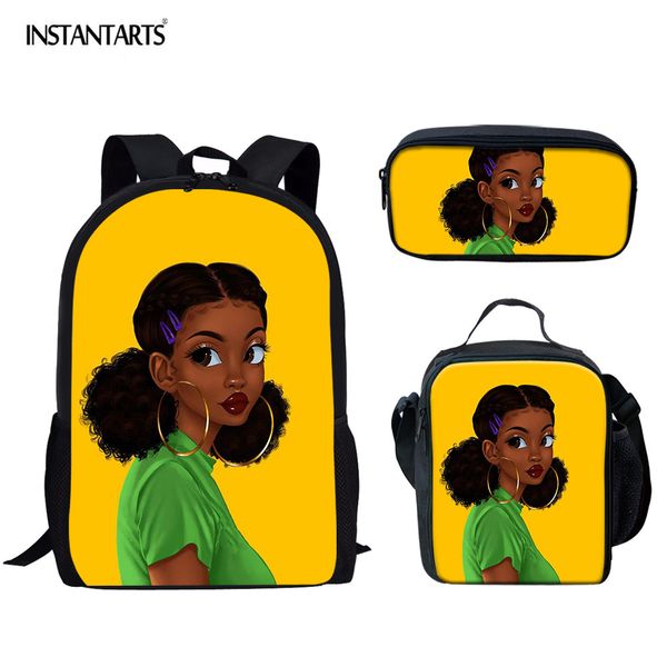 instantarts black queen american african girl prints school bags set college students book bag back to school satchel rucksack
instantarts black queen american african girl prints school bags set college students book bag back to school satchel rucksack