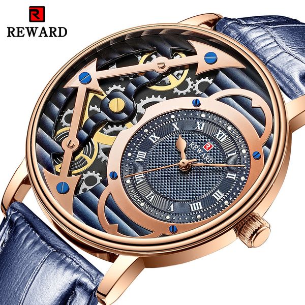 new fashion mens watches reward brand waterproof sport mechanical surface decoration men casual leather quartz clock, Slivery;brown
new fashion mens watches reward brand waterproof sport mechanical surface decoration men casual leather quartz clock, Slivery;brown