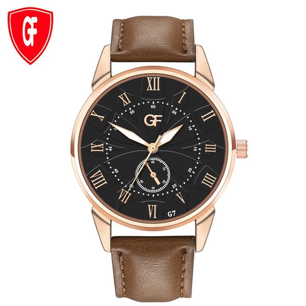 2019 watches men leather band fashion watch relogio masculino quartz wristwatches new pointer glow business hour reloj, Slivery;brown
2019 watches men leather band fashion watch relogio masculino quartz wristwatches new pointer glow business hour reloj, Slivery;brown