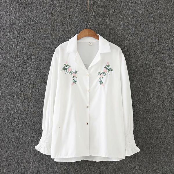 plus size turn -down collar lantern sleeve blouses women casual white flowers delivery shirt spring ladies 4xl
plus size turn -down collar lantern sleeve blouses women casual white flowers delivery shirt spring ladies 4xl