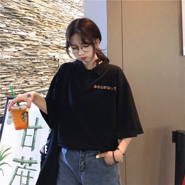 designer women's polos animal logo loose luxury casual solid brand 2019 women summer shirt polo collar short sleeve women's clothi, White
designer women's polos animal logo loose luxury casual solid brand 2019 women summer shirt polo collar short sleeve women's clothi, White