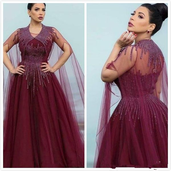 burgundy beaded 2019 arabic evening dresses sheer neck a-line tulle prom dresses elegant formal party bridesmaid pageant gowns, Black;red
burgundy beaded 2019 arabic evening dresses sheer neck a-line tulle prom dresses elegant formal party bridesmaid pageant gowns, Black;red
