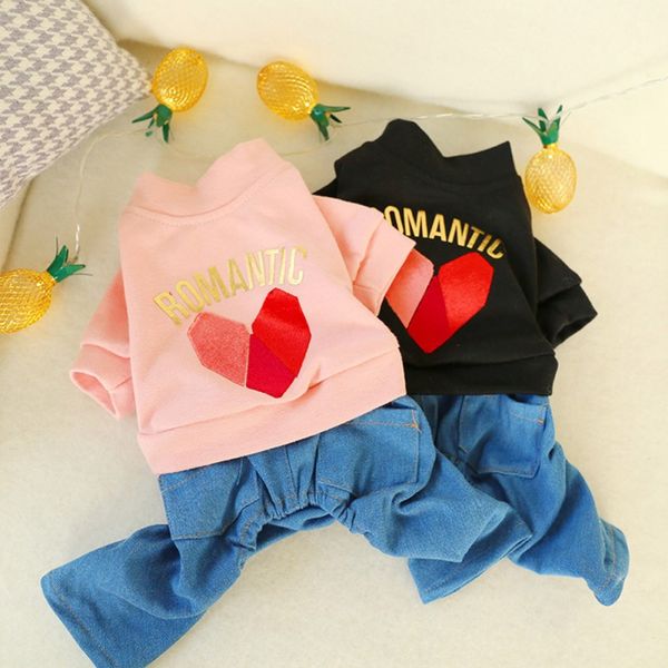 cute pet комбинезон собак одежда costumejumpsuit для малых собак uniform щенок кнопка love heart tops джинсовые штаны экипировка одежда
cute pet комбинезон собак одежда costumejumpsuit для малых собак uniform щенок кнопка love heart tops джинсовые штаны экипировка одежда