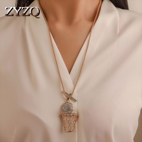zyzq trendy exquisite basketball hoop shaped design necklace for women with tiny stone setting winter accessories jewelry, Silver
zyzq trendy exquisite basketball hoop shaped design necklace for women with tiny stone setting winter accessories jewelry, Silver