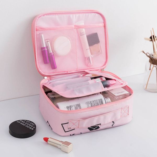 portable cosmetic bag travel outdoor girl makeup bag waterproof women wash toiletry make up organizer storage multipocket
portable cosmetic bag travel outdoor girl makeup bag waterproof women wash toiletry make up organizer storage multipocket