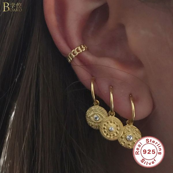 luxury retro devil's eye s925 sterling silver round pendientes drop earrings for woman valentine's day gift bling zircon earring, Golden;silver
luxury retro devil's eye s925 sterling silver round pendientes drop earrings for woman valentine's day gift bling zircon earring, Golden;silver
