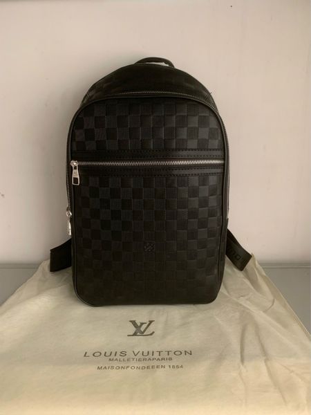 good quality pu leather backpack damierr graphite canvas backpacks bag n58024 man's bag school bag purse
good quality pu leather backpack damierr graphite canvas backpacks bag n58024 man's bag school bag purse