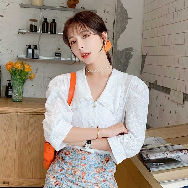 embroidery cotton new vintage white shirt female oversize women short sleeve girls blouse summer women blouses femme blusas
embroidery cotton new vintage white shirt female oversize women short sleeve girls blouse summer women blouses femme blusas