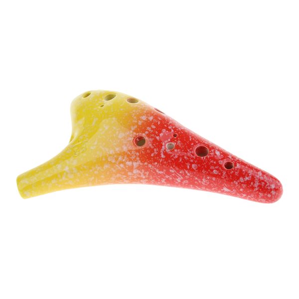 1 set colorful ceramic glaze 12 holes ac alto c ocarina vessel flute xun for beginner kids
1 set colorful ceramic glaze 12 holes ac alto c ocarina vessel flute xun for beginner kids
