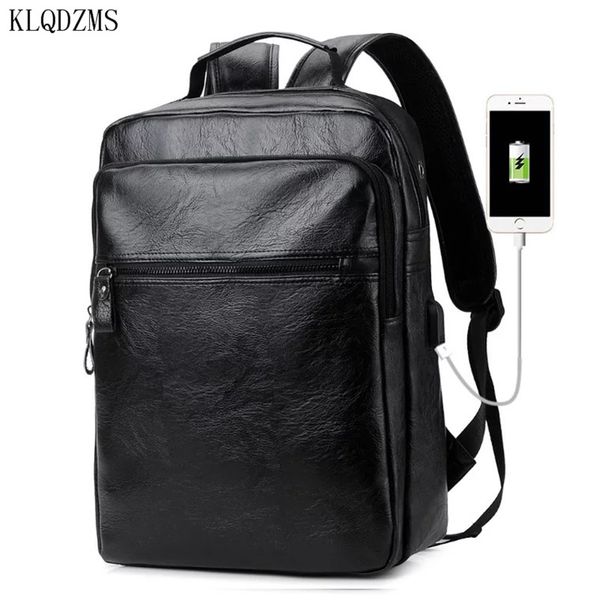 klqdzms men usb charging backpack male multifunctional bags men waterproof backpack pu capacity bag school bags mochila
klqdzms men usb charging backpack male multifunctional bags men waterproof backpack pu capacity bag school bags mochila