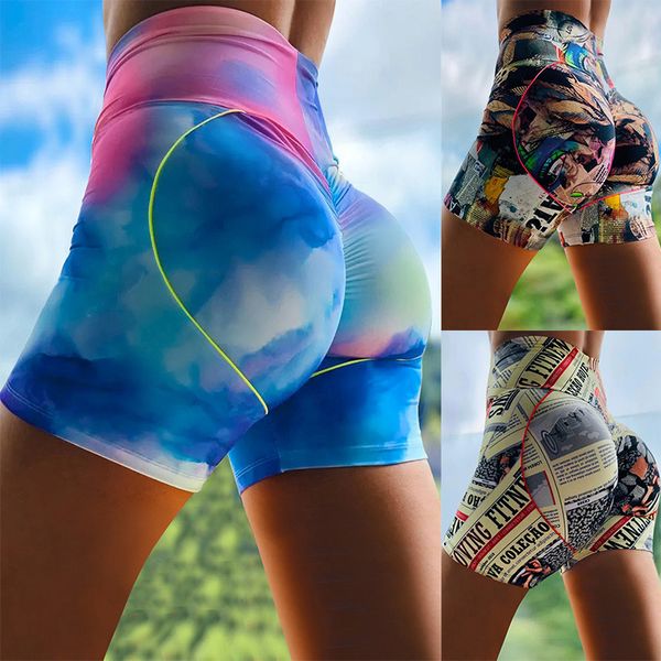 2020 popular printed yoga pants sports pants fitness trousers women's elastic tight running high waist tie-dye yoga shorts, White;red
2020 popular printed yoga pants sports pants fitness trousers women's elastic tight running high waist tie-dye yoga shorts, White;red