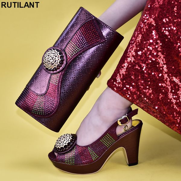 new fashion african wedding italian shoe and bag sets decorate african shoe and bag sets rhinestone wedding shoes buckle strap, Black
new fashion african wedding italian shoe and bag sets decorate african shoe and bag sets rhinestone wedding shoes buckle strap, Black