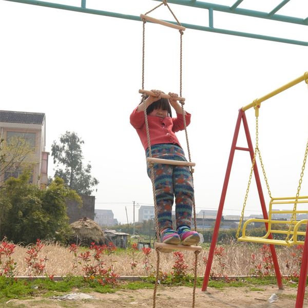 outdoor indoor rope ladder with 6 wooden rungs rope ladder climbing ladder swing toys for chhildren sport gift
outdoor indoor rope ladder with 6 wooden rungs rope ladder climbing ladder swing toys for chhildren sport gift