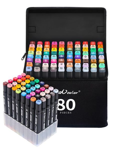 30/40/60/80 colors art markers pen set alcohol ink base for markers dual brush art supplies for artist student with scrapbook
30/40/60/80 colors art markers pen set alcohol ink base for markers dual brush art supplies for artist student with scrapbook