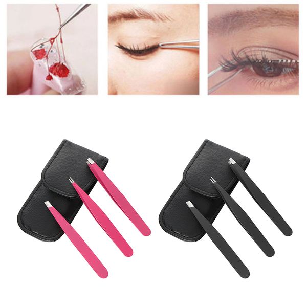 3 pcs new makeup professional eyebrow tweezers set hair removal slanted flat tip stainless steel tweezer tools eyebrow
3 pcs new makeup professional eyebrow tweezers set hair removal slanted flat tip stainless steel tweezer tools eyebrow