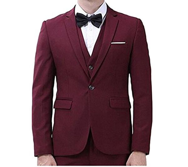 custom made groomsmen notch lapel groom tuxedos burgundy men suits wedding/prom/dinner man blazer ( jacket+pants+vest+tie ) m1020, Black;gray
custom made groomsmen notch lapel groom tuxedos burgundy men suits wedding/prom/dinner man blazer ( jacket+pants+vest+tie ) m1020, Black;gray