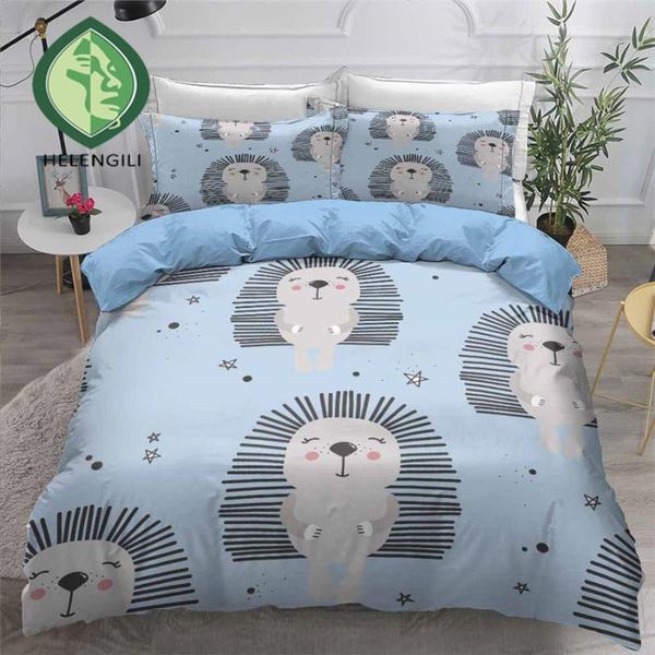 helengili 3d bedding set hedgehog painting print duvet cover set bedclothes with pillowcase bed home textiles #cw19
helengili 3d bedding set hedgehog painting print duvet cover set bedclothes with pillowcase bed home textiles #cw19