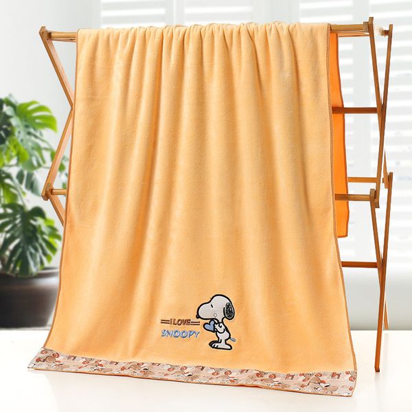 large bath towel microfiber cartoon patch edging embroidered thick absorbent beach towel 70*140cm color-random
large bath towel microfiber cartoon patch edging embroidered thick absorbent beach towel 70*140cm color-random