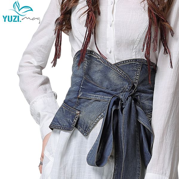 female belts 2018 yuzi.may boho new denim belt for women skinny drawstring skin friendly cummerbunds b9256, Black;brown
female belts 2018 yuzi.may boho new denim belt for women skinny drawstring skin friendly cummerbunds b9256, Black;brown