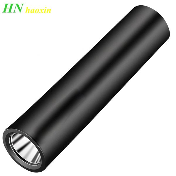 Haoxin Usb Rechargeable Led Flashlight Built-in Battery 600mah 3 Lighting Mode Waterproof Torch Stylish Portable Suit For Night Lighting