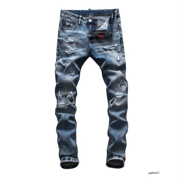 mens designer jeans denim luxury black skinny ripped pants the version fashion italy brand bike motorcycle rock revival68d9, Blue
mens designer jeans denim luxury black skinny ripped pants the version fashion italy brand bike motorcycle rock revival68d9, Blue