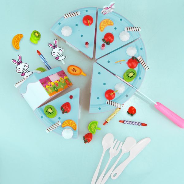 46pcs pretend play birthday cake cutting fruit toy diy kitchen food gift for children kids
46pcs pretend play birthday cake cutting fruit toy diy kitchen food gift for children kids