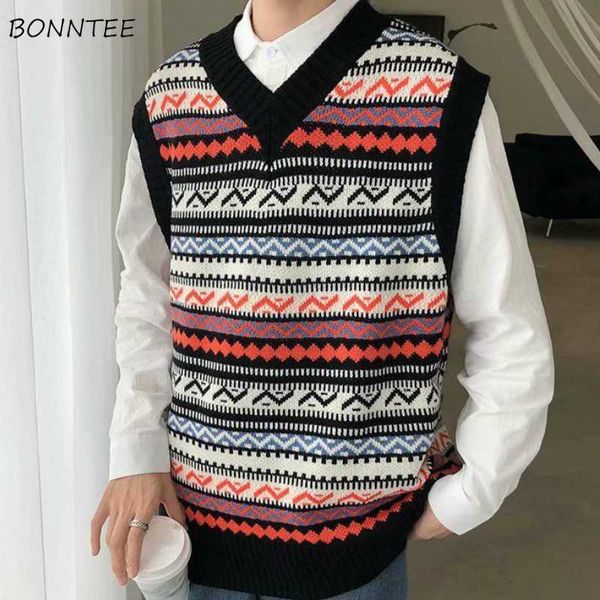 sweater vest men patchwork colorful leisure autumn winter sleeveless sweaters mens waistcoat chic korean style all-match ulzzang, Black;white
sweater vest men patchwork colorful leisure autumn winter sleeveless sweaters mens waistcoat chic korean style all-match ulzzang, Black;white