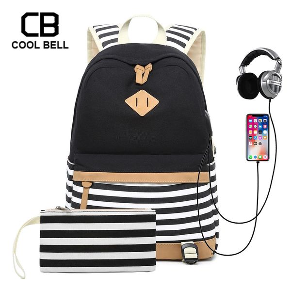 usb charging 2 sets school bags for teenager girls boys backpack lapbag for women striped printing backpacks with phone bag
usb charging 2 sets school bags for teenager girls boys backpack lapbag for women striped printing backpacks with phone bag