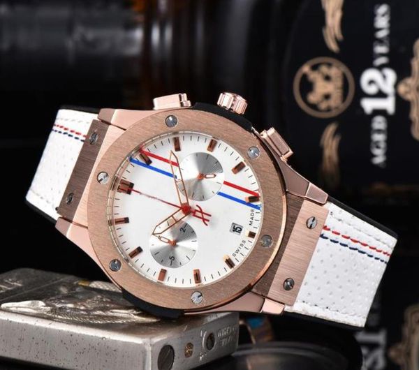 men's fashion quartz movement designer leather strap stainless steel chronograph sport business casual mark luxury men's watch, Slivery;brown
men's fashion quartz movement designer leather strap stainless steel chronograph sport business casual mark luxury men's watch, Slivery;brown