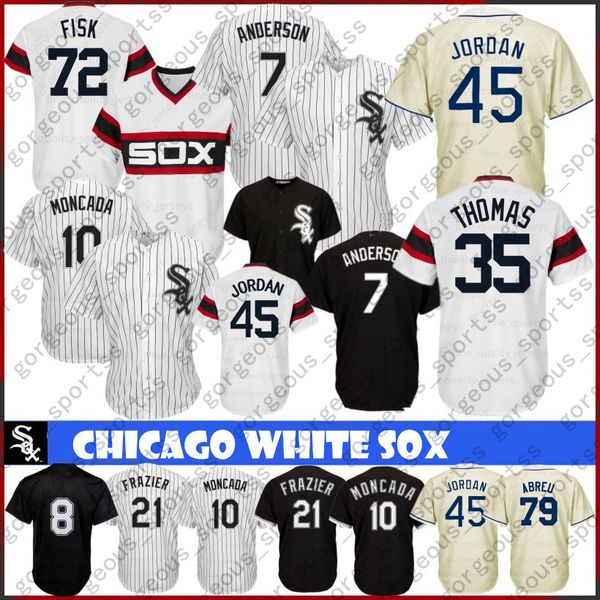 chicago baseball white jersey sox 10 yoan moncada 8 bo jackson45 michael 72 fisk 21 todd frazier 35 frank thomas 79 jose abreu new jerseys, Blue;black
chicago baseball white jersey sox 10 yoan moncada 8 bo jackson45 michael 72 fisk 21 todd frazier 35 frank thomas 79 jose abreu new jerseys, Blue;black