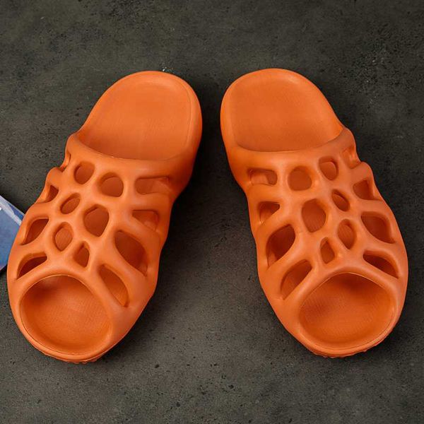 new trend men hole beach slippers comfortable indoor men slippers plus size 45 46 man casual soft sole room shoes, Black 
new trend men hole beach slippers comfortable indoor men slippers plus size 45 46 man casual soft sole room shoes, Black