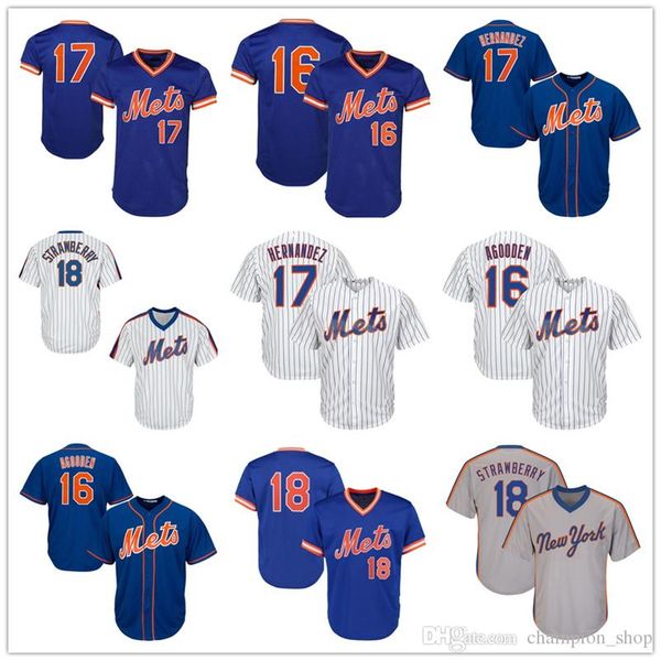 New York baseball Mens jerseys Mets 18 Darryl Strawberry 16 Dwight Gooden 34 Noah Syndergaard popular 2018-2019 NEW
New York baseball Mens jerseys Mets 18 Darryl Strawberry 16 Dwight Gooden 34 Noah Syndergaard popular 2018-2019 NEW