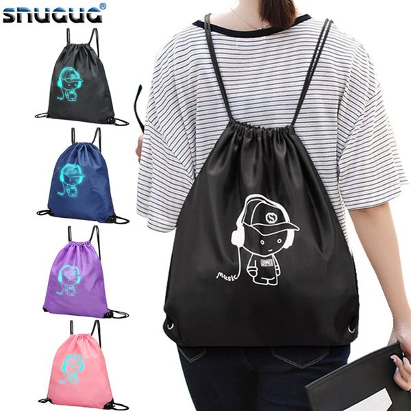 snugug drawstring backpack luminous sports bags for women men outdoor fitness training gym bag for shoes travel storage bags
snugug drawstring backpack luminous sports bags for women men outdoor fitness training gym bag for shoes travel storage bags
